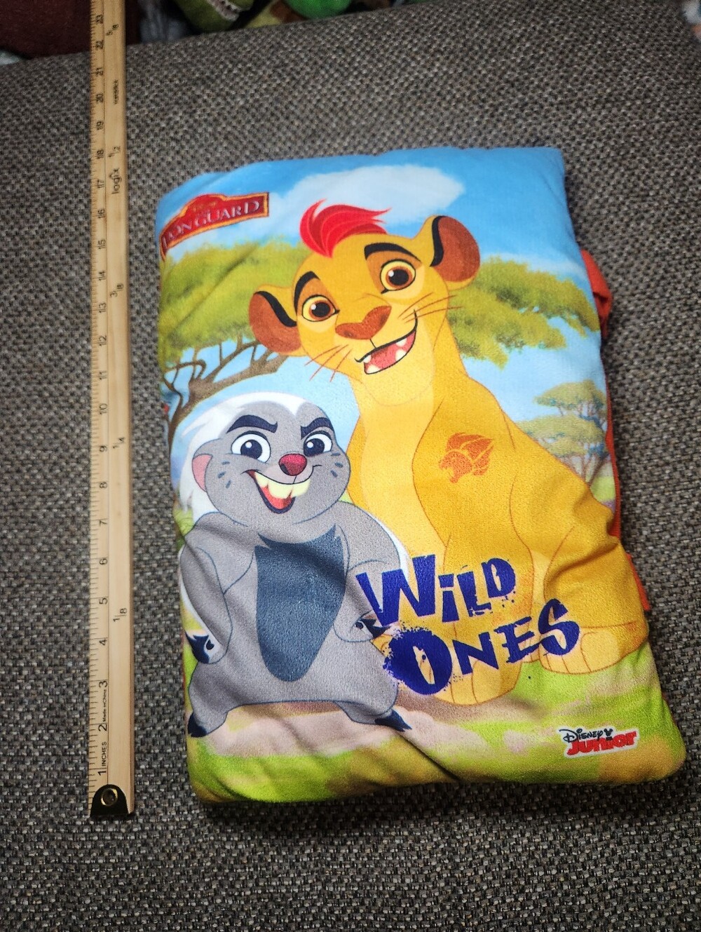 Disney Junior The Lion Guard Defending the Pride Lands Wild 1's Storybook Pillow